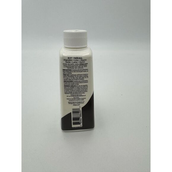 Rit Dye Liquid 8oz - All Purpose Dye - Charcoal Grey - Picture 2 of 4